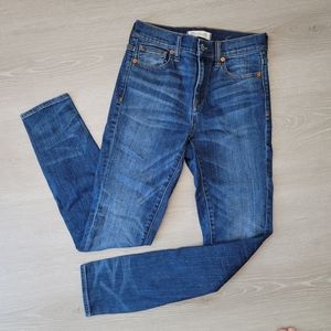 Madewell High Riser Skinny Jeans Size 25